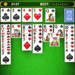 Classic online card games like Solitaire